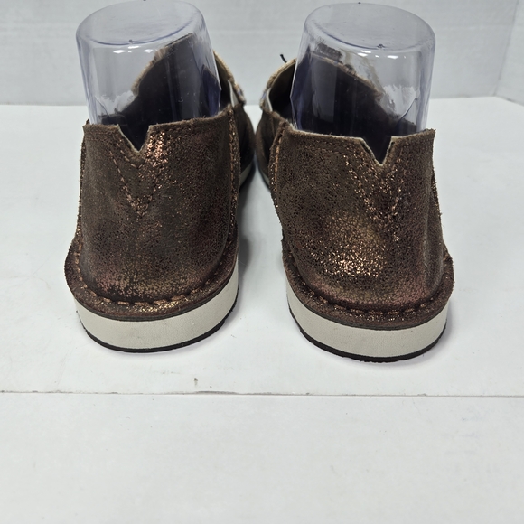 Ariat Cruiser Metallic Bronze/Aztec Blanket Slip-On Loafers Women's Size 10 - Picture 4 of 12